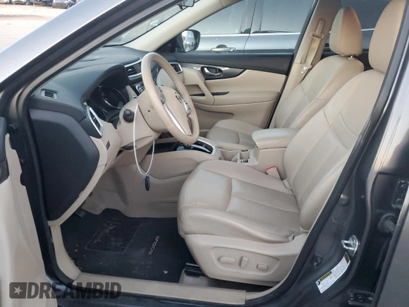 2015 Nissan Rogue SL with VIN 5N1AT2MV8FC822450, listed as a Copart auction lot 84527264 with 87,398 mi miles and Salvage Title. Bid and sale history available at carsss.com. Image 7.