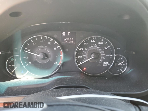 2012 Subaru Outback Limited with VIN 4S4BREJC3C2234335, listed as a Copart auction lot 57821585 with 141,029 mi miles and Salvage title. Bid and sale history available at DreamBid. Image 9.