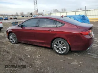 2016 Chrysler 200 S with VIN 1C3CCCBB8GN184965, listed as a Copart auction lot 46622255 with 39,643 mi miles and Salvage Title. Bid and sale history available at carsss.com. Image 2.