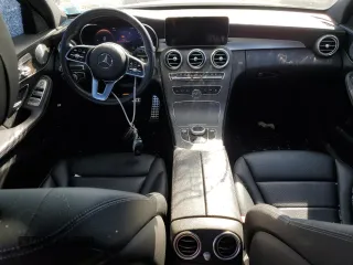 2020 Mercedes-Benz C 300 with VIN WDDWF8EB2LR551876, listed as a Copart auction lot 77541054 with 37,656 mi miles and Salvage Title. Bid and sale history available at DreamBid. Image 8.
