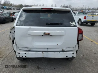 2015 Jeep Compass Sport with VIN 1C4NJCBA2FD325826, listed as a Copart auction lot 49446245 with 63,167 mi miles and Salvage Title. Bid and sale history available at carsss.com. Image 6.