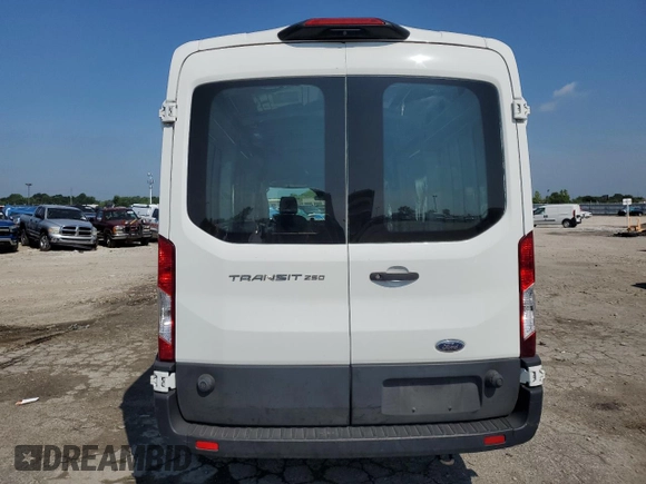 2020 Ford Transit Cargo with VIN 1FTBR1C8XLKA61337, listed as a Copart auction lot 60660165 with Not provided miles and Clean title. Bid and sale history available at DreamBid. Image 6.