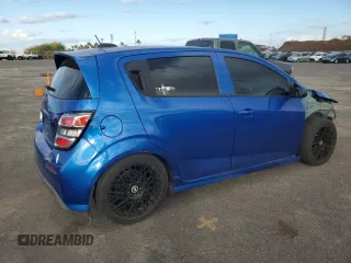 2017 Chevrolet Sonic LT with VIN 1G1JD6SB5H4129410, listed as a Copart auction lot 42488925 with 97,579 mi miles and Non Repairable. Bid and sale history available at carsss.com. Image 3.