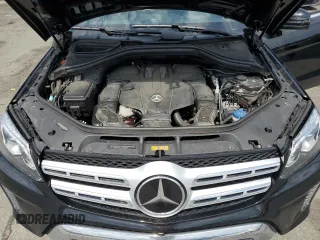 2019 Mercedes-Benz GLS 450 with VIN 4JGDF6EE3KB229380, listed as a Copart auction lot 55335245 with 107,130 mi miles and Salvage title. Bid and sale history available at DreamBid. Image 12.