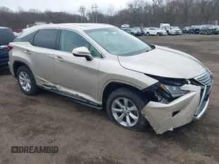 2016 Lexus RX 350 with VIN 2T2ZZMCA5GC016957, listed as a IAAI auction lot 41843482 with 36,338 mi miles. Bid and sale history available at carsss.com. Image 1.