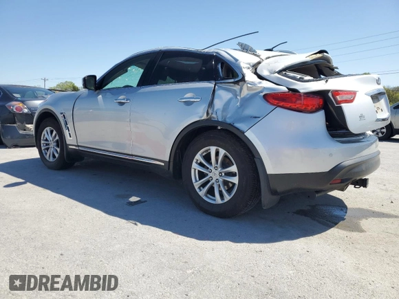 2011 Infiniti FX with VIN JN8AS1MW3BM734697, listed as a Copart auction lot 53041115 with 118,520 mi miles and Salvage title. Bid and sale history available at DreamBid. Image 2.