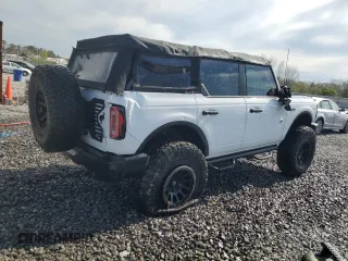 2022 Ford Bronco с VIN 1FMEE5DP6NLB41068, выставлен на аукционе Copart как лот 50778505 с пробегом 70 431 миль миль и Списание • Salvage title. История ставок и продаж доступна на DreamBid. Изображение 3.