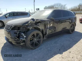 2022 Land Rover Range Rover Velar R-Dynamic S with VIN SALYT2EX2NA334715, listed as a Copart auction lot 49254235 with 57,706 mi miles and Salvage Title. Bid and sale history available at carsss.com. Image 1.