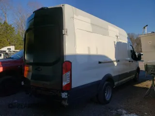2021 Ford Transit with VIN 1FTRS4XG1MKA15984, listed as a Copart auction lot 41448555 with 59,264 mi miles and Salvage Title. Bid and sale history available at carsss.com. Image 3.