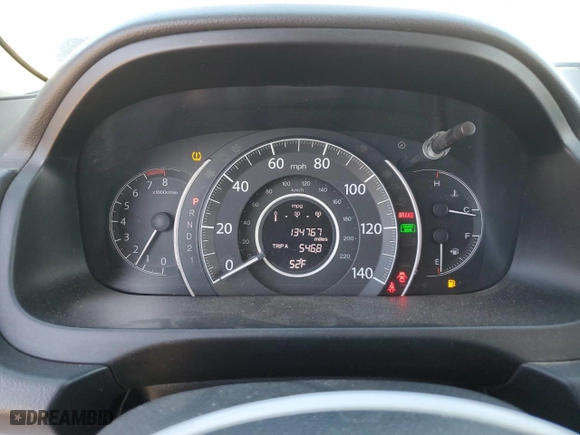 2014 Honda CR-V EX with VIN 2HKRM3H59EH547291, listed as a Copart auction lot 47894435 with 134,767 mi miles and Salvage Title. Bid and sale history available at carsss.com. Image 9.