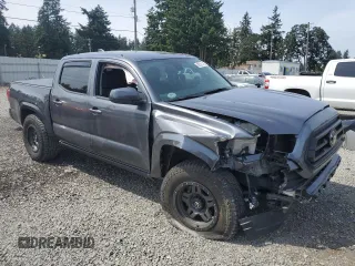 2021 Toyota Tacoma SR with VIN 3TMCZ5AN7MM406483, listed as a Copart auction lot 62501415 with 50,754 mi miles and Salvage title. Bid and sale history available at DreamBid. Image 4.