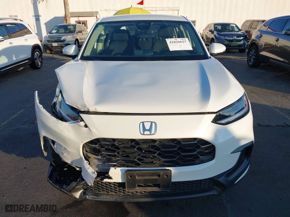 2023 Honda HR-V LX with VIN 3CZRZ2H33PM737623, listed as a IAAI auction lot 41026627 with 20,844 mi miles. Bid and sale history available at carsss.com. Image 12.