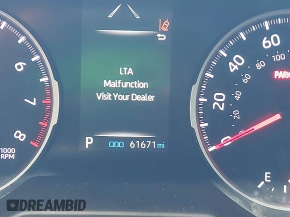 2021 Toyota RAV4 LE with VIN 2T3F1RFV1MC195589, listed as a IAAI auction lot 42509900 with 61,671 mi miles and . Bid and sale history available at DreamBid. Image 16.