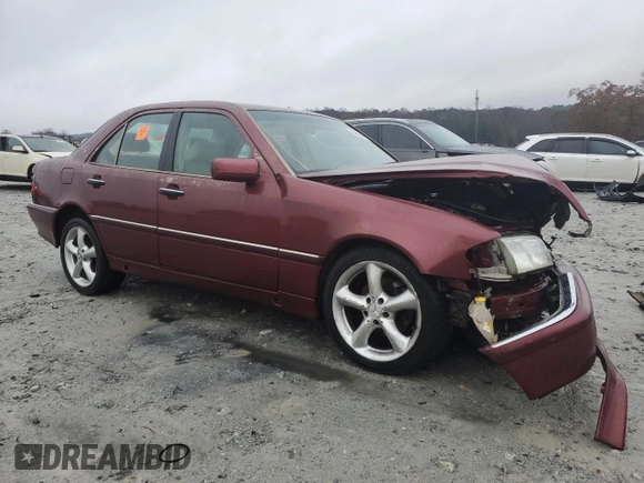 1999 Mercedes-Benz C 230/260/280/320 with VIN WDBHA24G6XA665992, listed as a Copart auction lot 83875544 with Not Provided miles and Salvage Title. Bid and sale history available at carsss.com. Image 4.