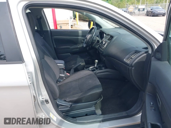 2015 Mitsubishi Outlander Sport ES with VIN 4A4AP3AU8FE057666, listed as a IAAI auction lot 42118019 with 157,543 mi miles. Bid and sale history available at carsss.com. Image 5.