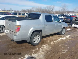 2007 Honda Ridgeline RTL w/Leather with VIN 2HJYK16547H516191, listed as a IAAI auction lot 41707254 with 179,917 mi miles. Bid and sale history available at carsss.com. Image 4.