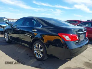 2009 Lexus ES 350 with VIN JTHBJ46G892307398, listed as a IAAI auction lot 41652089 with 141,255 mi miles. Bid and sale history available at carsss.com. Image 3.