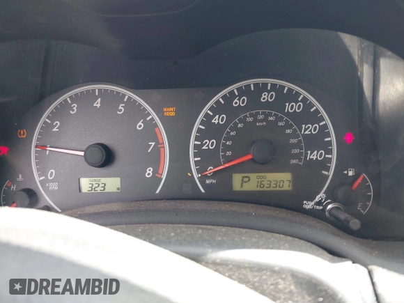 2011 Toyota Corolla L with VIN 2T1BU4EEXBC559590, listed as a IAAI auction lot 42101256 with 163,307 mi miles and . Bid and sale history available at DreamBid. Image 7.