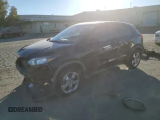 2016 Honda HR-V LX with VIN 3CZRU6H32GM749090, listed as a Copart auction lot 41797465 with 96,286 mi miles and Salvage Title. Bid and sale history available at carsss.com. Image 1.