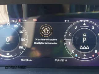 2019 Land Rover Range Rover Sport Dynamic with VIN SALWR2RE3KA838717, listed as a IAAI auction lot 41854857 with 57,318 mi miles. Bid and sale history available at carsss.com. Image 7.