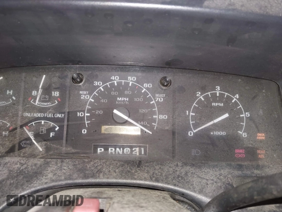 1992 Ford F-150 with VIN 1FTEX14N9NKA08784, listed as a IAAI auction lot 40251438 with 1 mi miles. Bid and sale history available at carsss.com. Image 7.