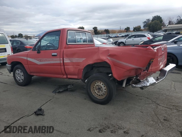 1990 Toyota Pickup DX с VIN JT4RN81P1L5069080, выставлен на аукционе Copart как лот 81606084 с пробегом 168 115 миль миль и Списание • Salvage title. История ставок и продаж доступна на DreamBid. Изображение 2.