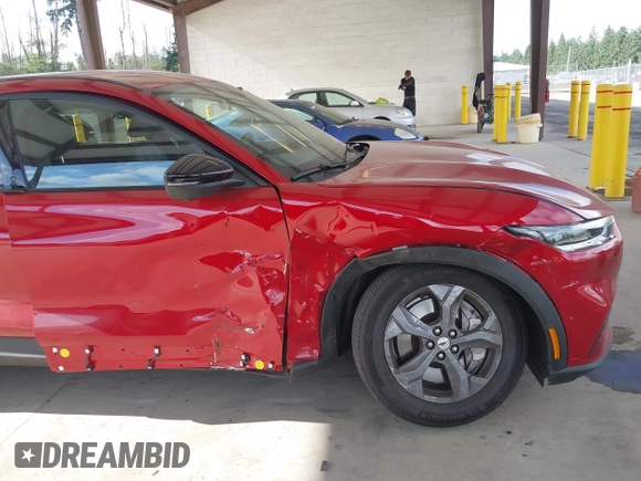 2023 Ford Mustang Mach-E Select with VIN 3FMTK1SS6PMA17612, listed as a IAAI auction lot 42536713 with 10,840 mi miles and . Bid and sale history available at DreamBid. Image 6.
