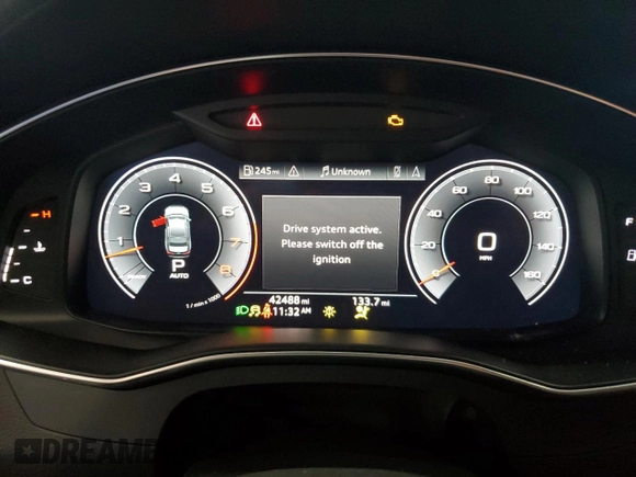 2019 Audi A6 Premium Plus with VIN WAUL2AF23KN074540, listed as a Copart auction lot 46847105 with 42,488 mi miles and Clean Title. Bid and sale history available at carsss.com. Image 9.