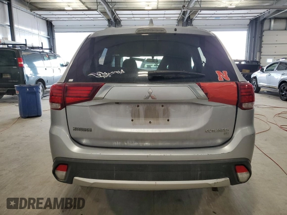 2017 Mitsubishi Outlander SE with VIN JA4AZ3A34HZ026302, listed as a Copart auction lot 53901205 with 195,965 mi miles and Clean title. Bid and sale history available at DreamBid. Image 6.