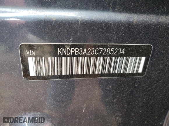 2012 Kia Sportage LX with VIN KNDPB3A23C7285234, listed as a Copart auction lot 46027815 with 155,620 mi miles and Salvage Title. Bid and sale history available at carsss.com. Image 13.