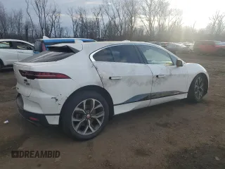 2020 Jaguar I-Pace HSE with VIN SADHD2S13L1F85932, listed as a Copart auction lot 87376284 with Not provided miles and Salvage title. Bid and sale history available at DreamBid. Image 3.