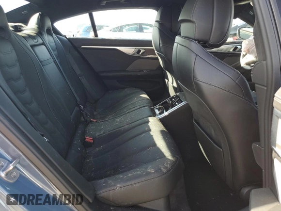 2020 BMW 8 Series M850i with VIN WBAGV8C03LCD56181, listed as a Copart auction lot 44647445 with 0 mi miles and Salvage Title. Bid and sale history available at carsss.com. Image 10.