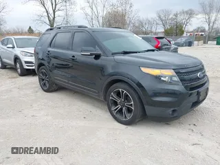2015 Ford Explorer Sport z VIN 1FM5K8GT6FGB89859, wystawiony jako IAAI lot #42075330 z przebiegiem 208 578 mil mil oraz . Historia ofert i sprzedaży dostępna na DreamBid. Obrazek 1.