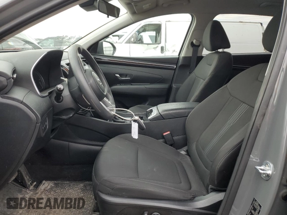 2024 Hyundai Tucson SEL with VIN 5NMJBCDE4RH383881, listed as a Copart auction lot 50635275 with 16,845 mi miles and Salvage Title. Bid and sale history available at carsss.com. Image 7.