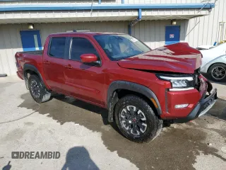 2022 Nissan Frontier S with VIN 1N6ED1EKXNN617813, listed as a Copart auction lot 68093124 with 60,994 mi miles and Salvage Title. Bid and sale history available at carsss.com. Image 4.