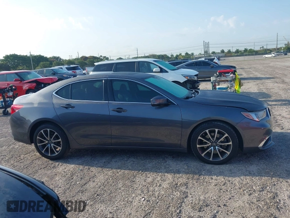 2019 Acura TLX with VIN 19UUB2F39KA004586, listed as a IAAI auction lot 41971144 with 61,081 mi miles and . Bid and sale history available at DreamBid. Image 12.