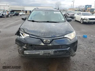 2018 Toyota RAV4 LE with VIN 2T3BFREV3JW787927, listed as a Copart auction lot 46825865 with 103,584 mi miles and Salvage Title. Bid and sale history available at carsss.com. Image 5.