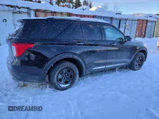 2021 Ford Explorer Limited with VIN 1FM5K8FW4MNA03837, listed as a Copart auction lot 44906915 with 78,390 mi miles and Salvage Title. Bid and sale history available at carsss.com. Image 3.