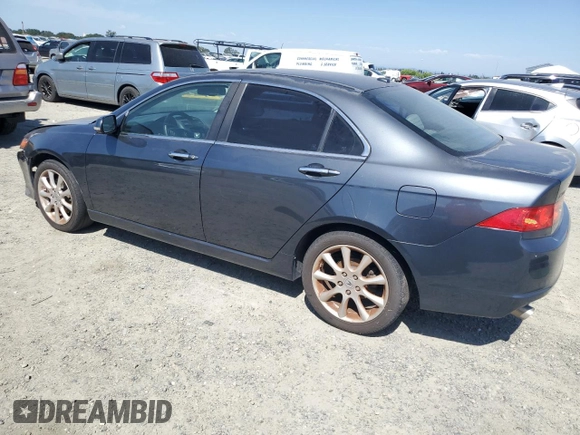 2007 Acura TSX Navi with VIN JH4CL96927C011121, listed as a Copart auction lot 59056935 with 193,982 mi miles and Salvage title. Bid and sale history available at DreamBid. Image 2.