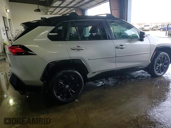 2024 Toyota RAV4 Hybrid XSE with VIN 2T3E6RFVXRW081223, listed as a Copart auction lot 42163285 with 2,167 mi miles and Salvage Title. Bid and sale history available at DreamBid. Image 14.