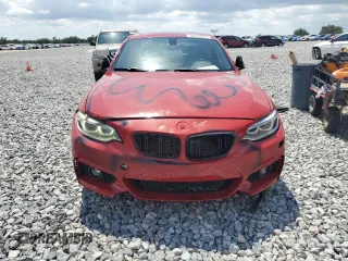 2017 BMW 2 Series 230i with VIN WBA2F9C37HV664597, listed as a Copart auction lot 58743925 with 40,537 mi miles and Salvage title. Bid and sale history available at DreamBid. Image 5.