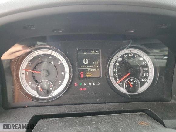 2014 Ram 1500 Express with VIN 1C6RR7FT4ES330833, listed as a Copart auction lot 49374805 with 130,986 mi miles and Salvage Title. Bid and sale history available at carsss.com. Image 9.