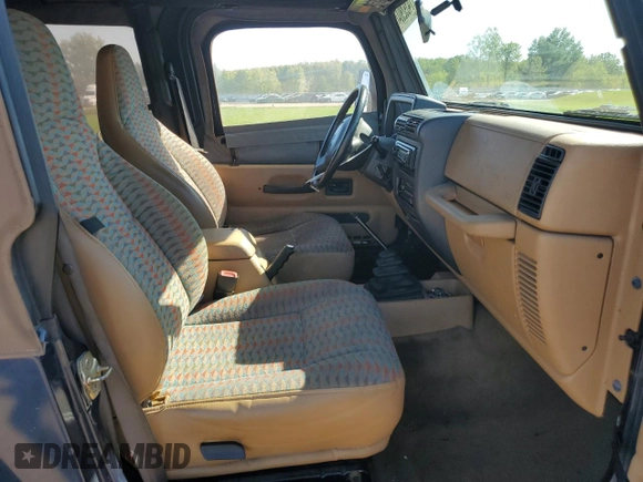1997 Jeep Wrangler Sport with VIN 1J4FY19S0VP449796, listed as a Copart auction lot 74392904 with 139,322 mi miles and Clean Title. Bid and sale history available at carsss.com. Image 11.