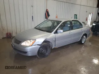 2006 Mitsubishi Lancer ES z VIN JA3AJ26E36U014104, wystawiony jako Copart lot #59814245 z przebiegiem 144 780 mil mil oraz Nie do naprawy • Non repairable. Historia ofert i sprzedaży dostępna na DreamBid. Obrazek 1.