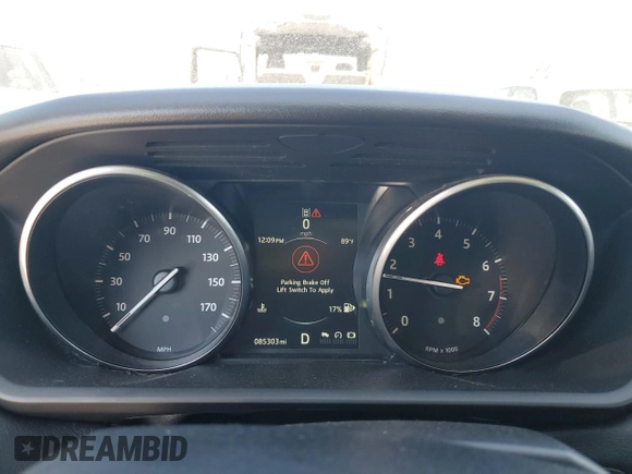 2017 Land Rover Range Rover Sport HSE with VIN SALWR2FV5HA173784, listed as a Copart auction lot 47349305 with 85,303 mi miles and Salvage Title. Bid and sale history available at carsss.com. Image 9.
