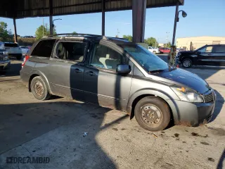 2006 Nissan Quest S Special Edition with VIN 5N1BV28UX6N101180, listed as a Copart auction lot 72164084 with 736 mi miles and Salvage Title. Bid and sale history available at carsss.com. Image 4.