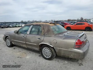 2004 Mercury Grand Marquis GS with VIN 2MEFM74W24X608341, listed as a Copart auction lot 50157785 with 113,162 mi miles and Salvage Title. Bid and sale history available at carsss.com. Image 2.