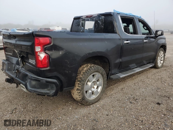 2020 Chevrolet Silverado 1500 High Country with VIN 3GCUYHED1LG266518, listed as a Copart auction lot 77693484 with 88,703 mi miles and Salvage Title. Bid and sale history available at carsss.com. Image 3.