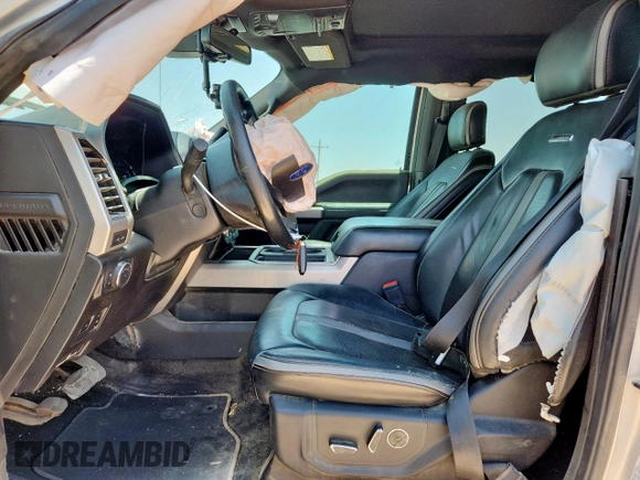 2019 Ford F-250 XL with VIN 1FT7W2BT6KED82721, listed as a Copart auction lot 61027695 with 166,167 mi miles and Salvage title. Bid and sale history available at DreamBid. Image 7.