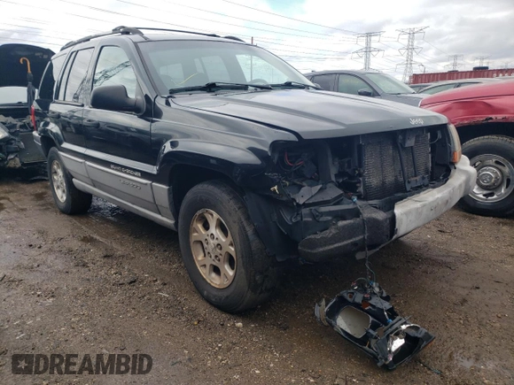 2000 Jeep Grand Cherokee Laredo with VIN 1J4GW48S7YC100739, listed as a Copart auction lot 89072965 with 150,333 mi miles and Salvage title. Bid and sale history available at DreamBid. Image 4.